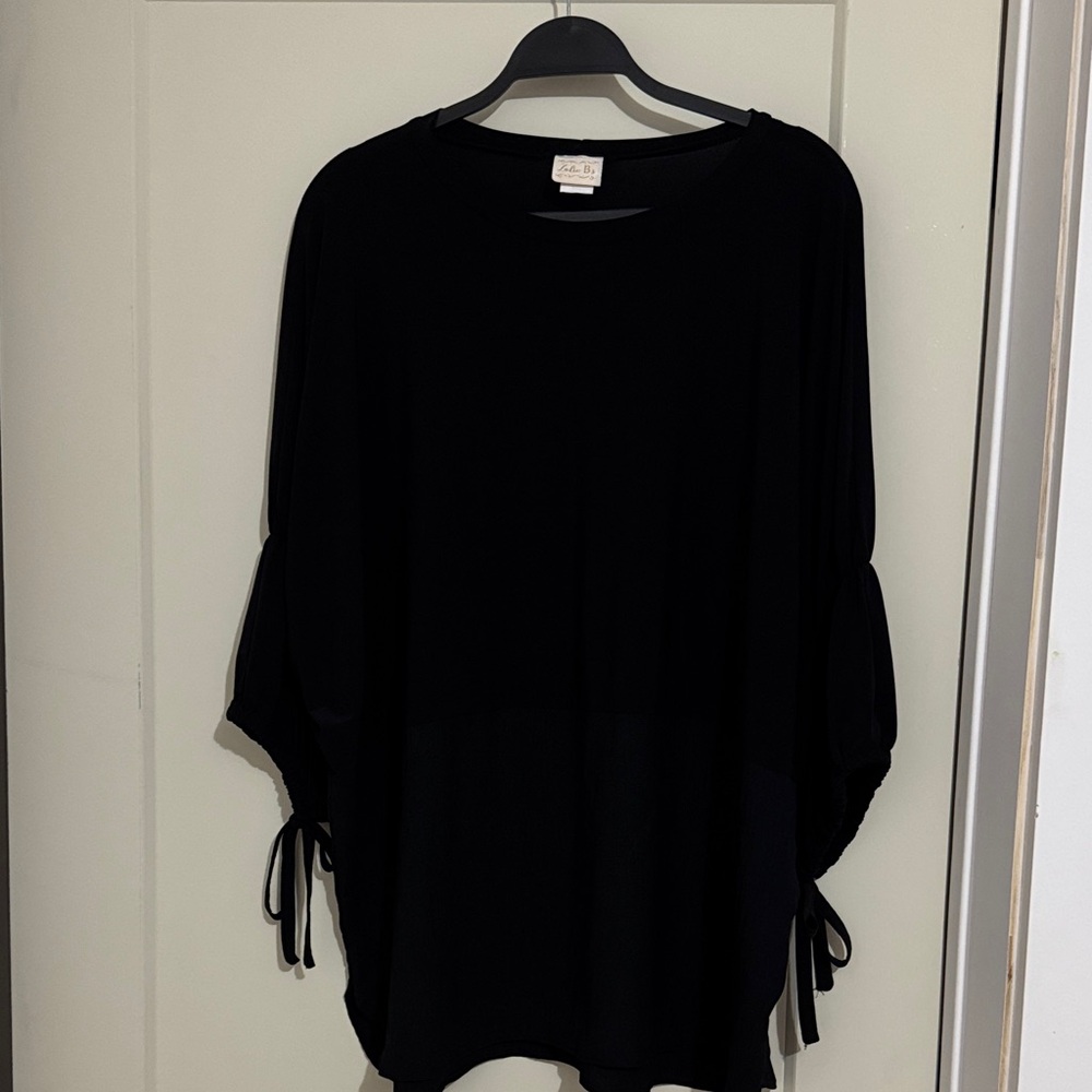Chic Black Women's Blouse